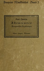 Abenteurer :  Ausgewählte erzählungen