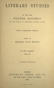 Literary studies, volume 2 (of 2)