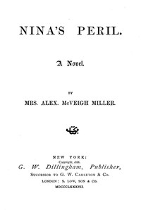 Nina's peril :  a novel