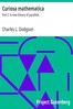 Curiosa mathematica :  Part I: A new theory of parallels