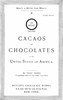 Cacaos and chocolates in the United States of America