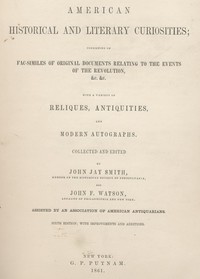 American Historical and Literary Curiosities, Part 08