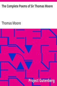 The Complete Poems of Sir Thomas Moore