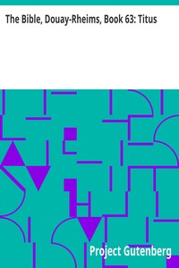 The Bible, Douay-Rheims, Book 63: Titus
