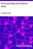 Frost's Laws and By-Laws of American Society