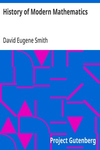History of Modern Mathematics