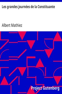 Les grandes journées de la Constituante